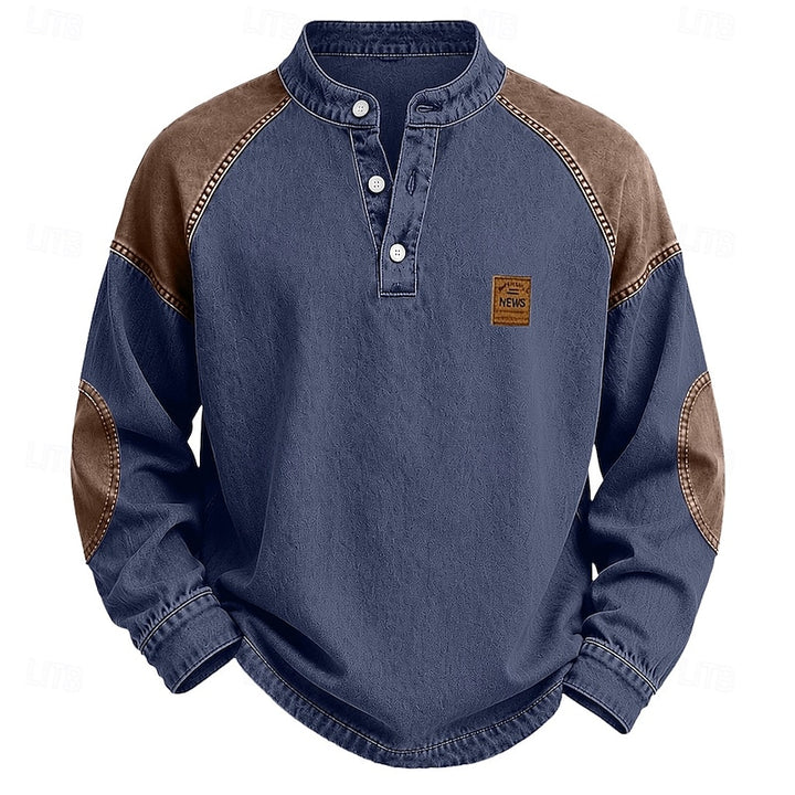 Émilien | Henley Vintage à Manches Raglan