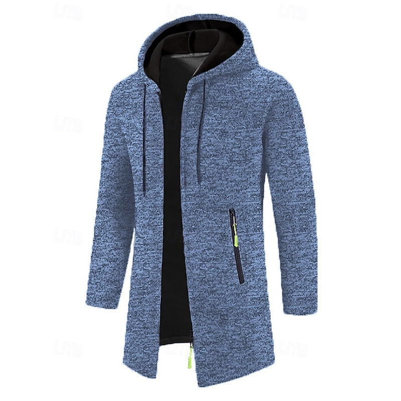 Anatole | Manteau Long à Capuche