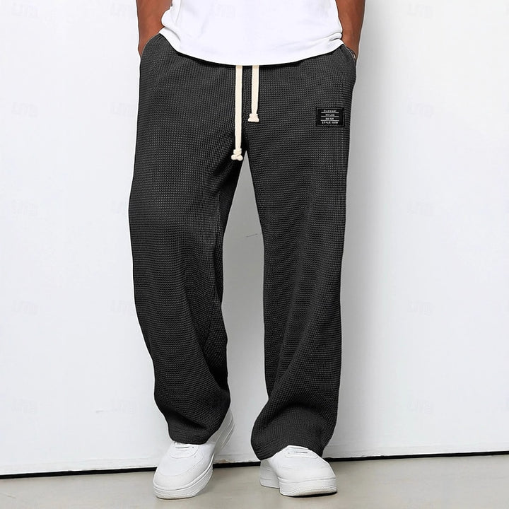 Gaston | Pantalon Ample Décontracté à Taille Élastiquée
