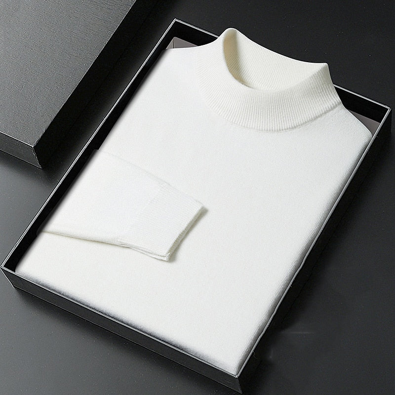 Dorian | Pull Col Montant Raffiné