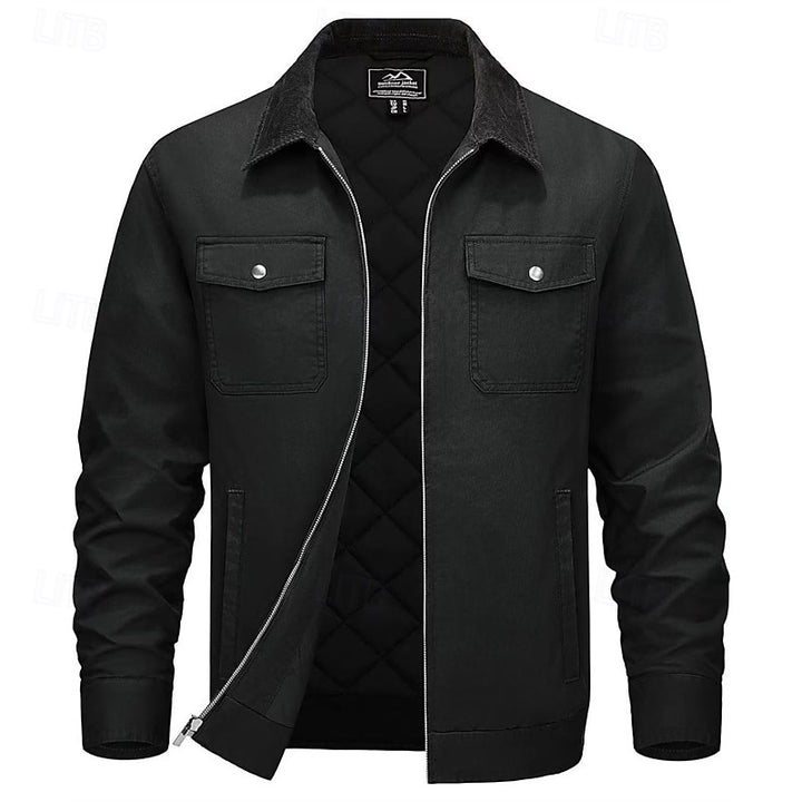 Gilbert | Veste Décontractée à Col Contrasté