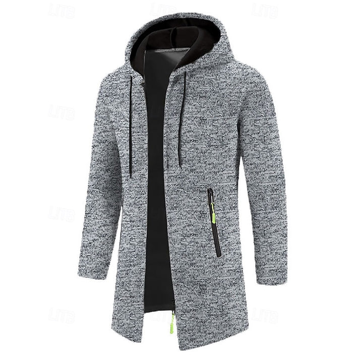 Anatole | Manteau Long à Capuche