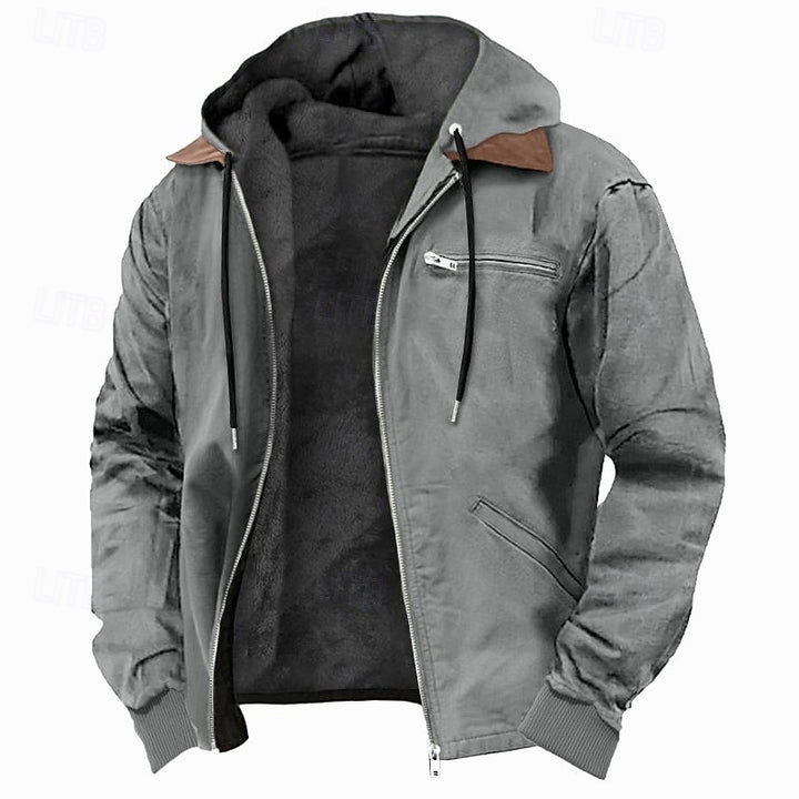 Faustin | Veste à Capuche Zippée Confort