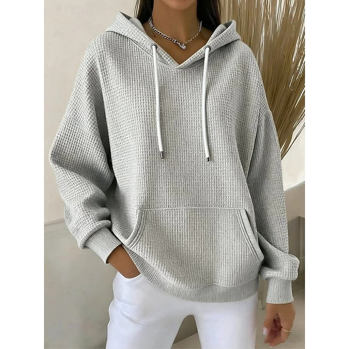 Noëlle | Sweat à Capuche Texturé Confort