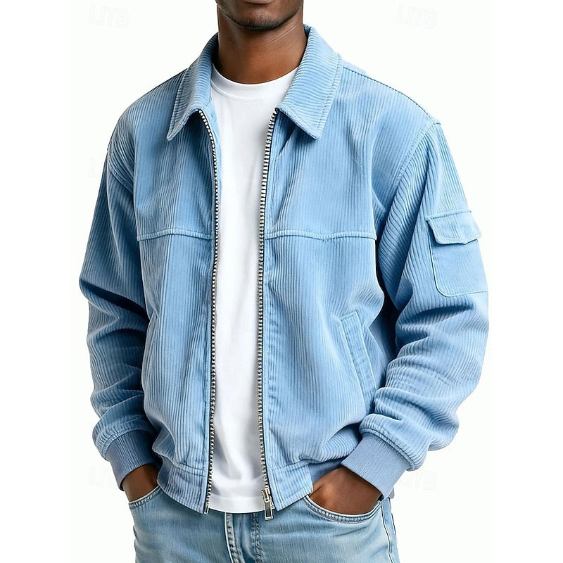 Franck | Veste Élégante à Col Chemise