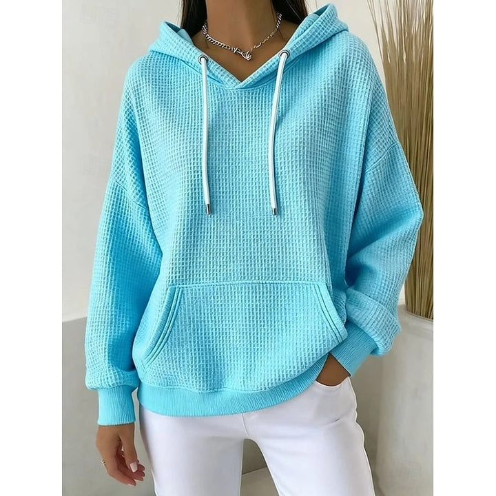 Noëlle | Sweat à Capuche Texturé Confort