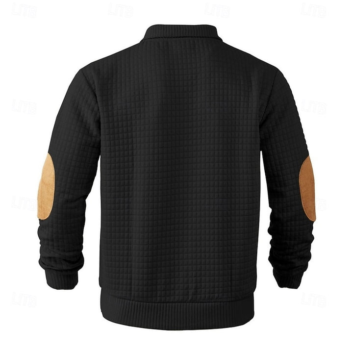 Gérald | Sweat Col Montant Texturé