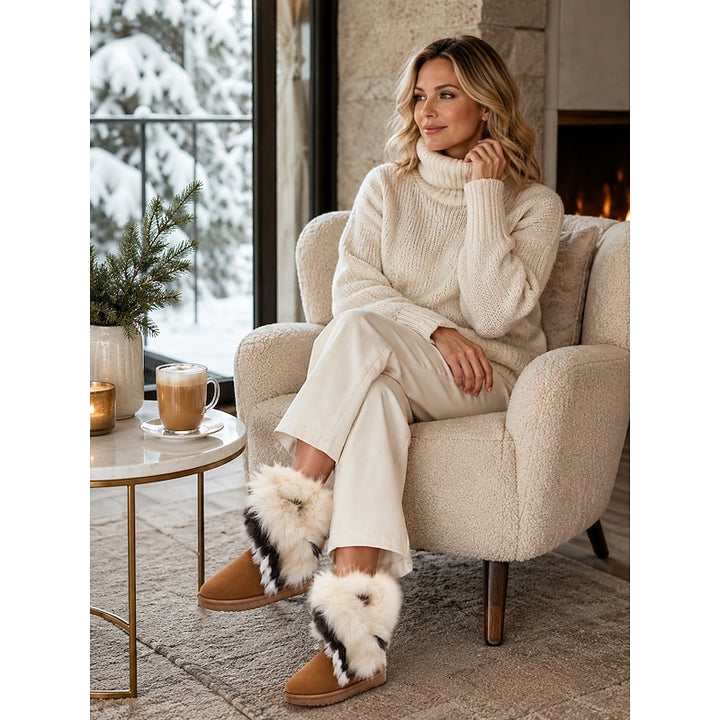 Mélanie | Bottines d'Hiver Fourrées