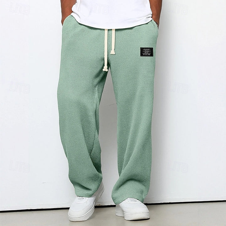 Gaston | Pantalon Ample Décontracté à Taille Élastiquée
