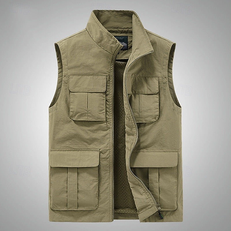 Théodore | Gilet Multipoches Sans Manches