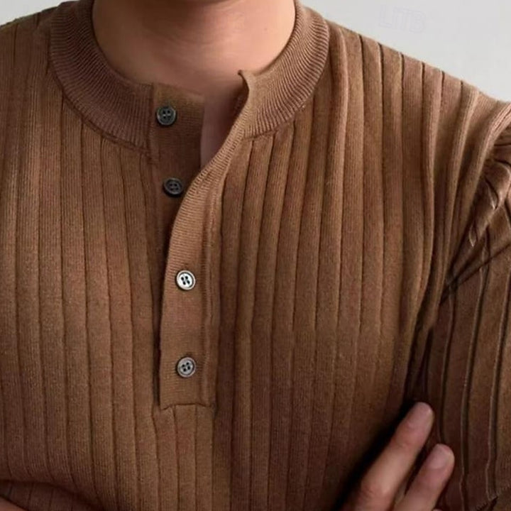 Melchior | Pull Côtelé Ajusté