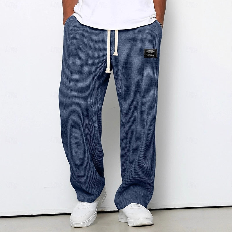 Gaston | Pantalon Ample Décontracté à Taille Élastiquée