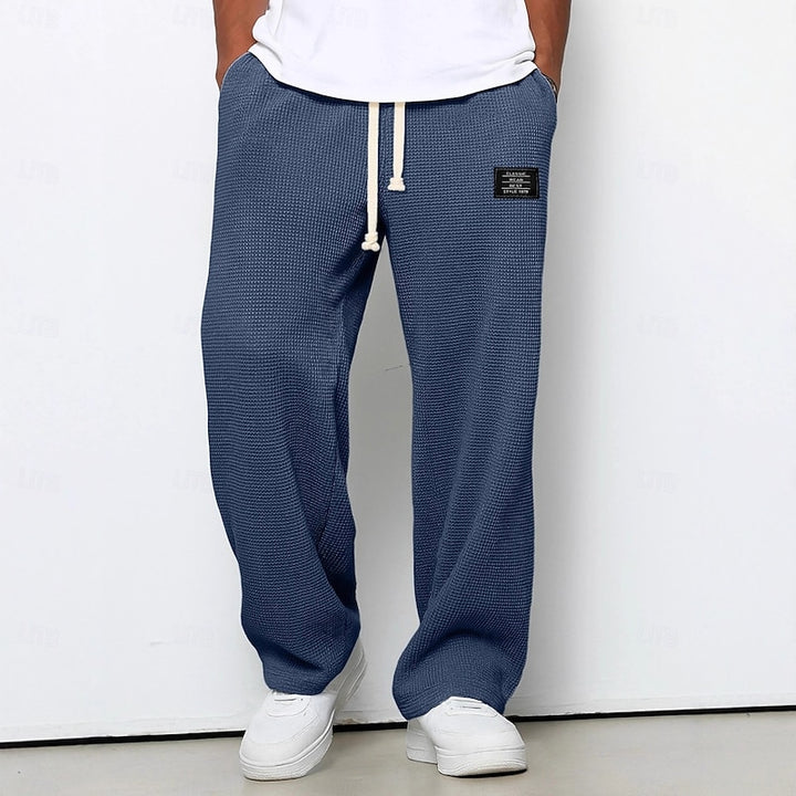 Gaston | Pantalon Ample Décontracté à Taille Élastiquée