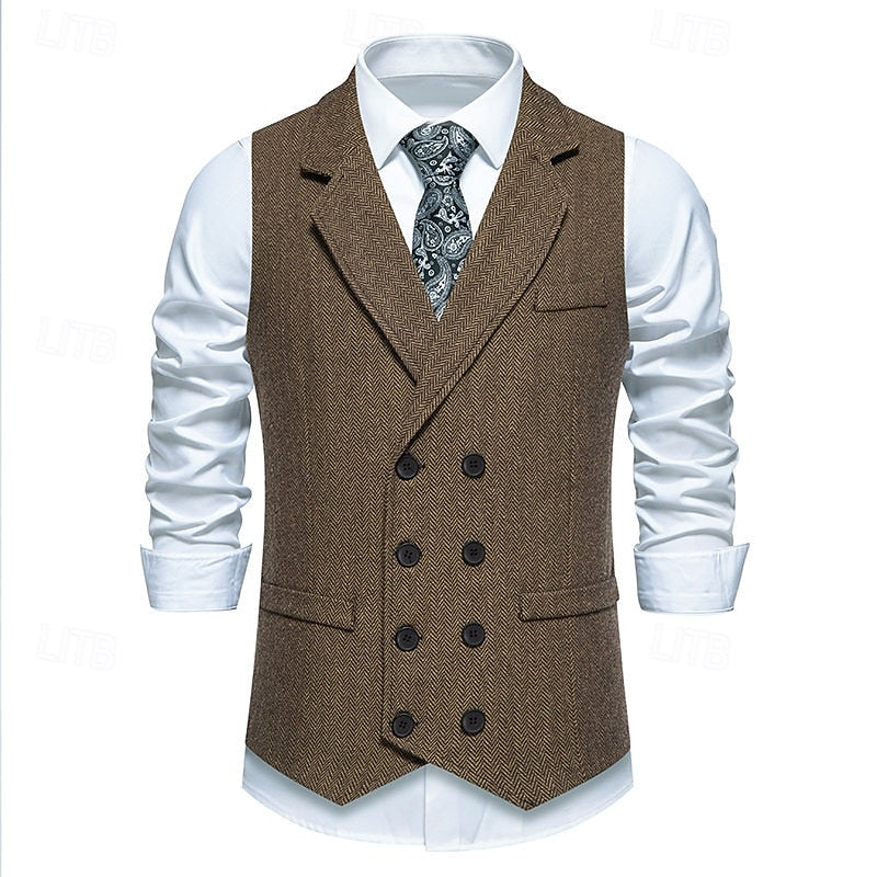 Ambroise | Gilet Croisé Raffiné