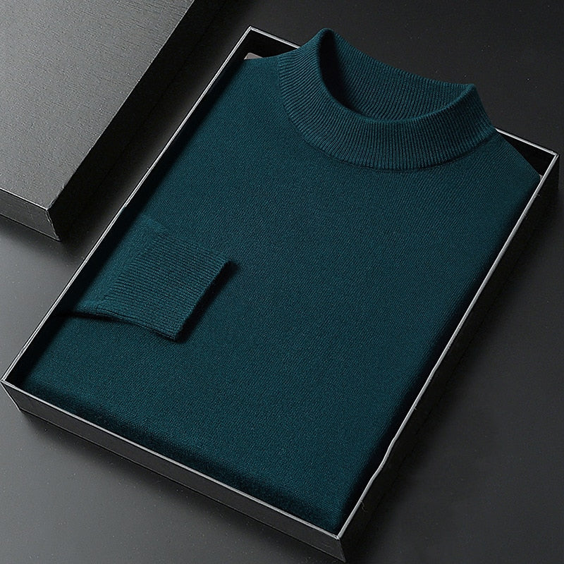 Dorian | Pull Col Montant Raffiné