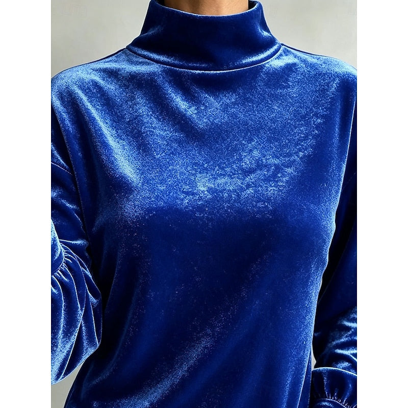 Clémentine | Blouse Élégante à Col Montant