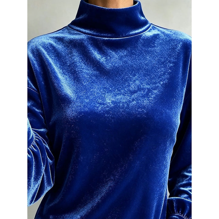 Clémentine | Blouse Élégante à Col Montant