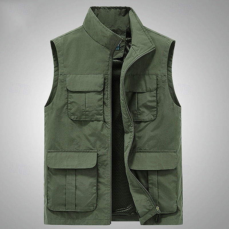 Théodore | Gilet Multipoches Sans Manches