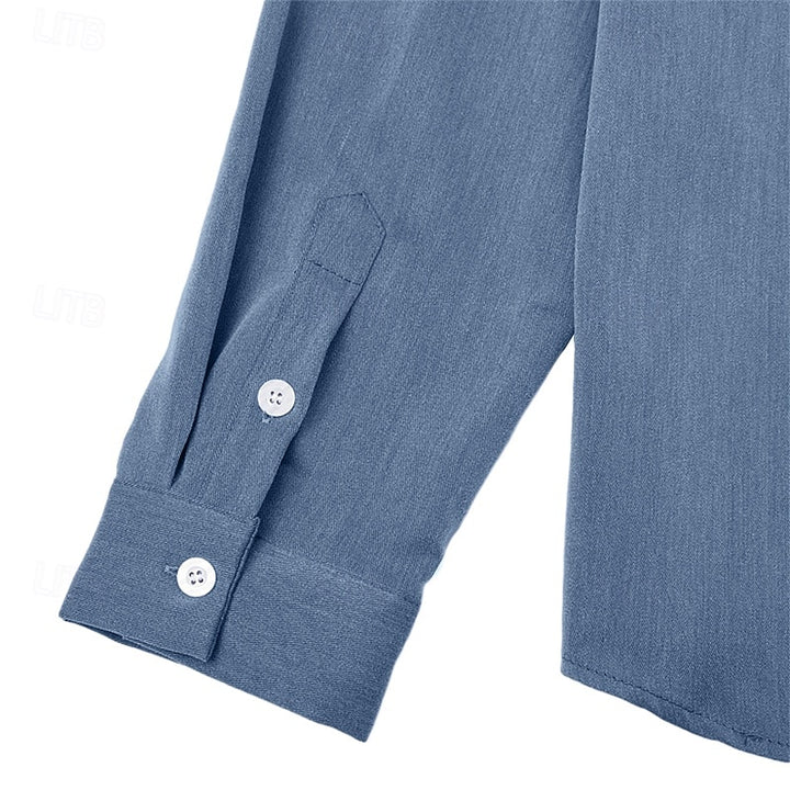 Florian | Chemise Décontractée à Col Boutonné