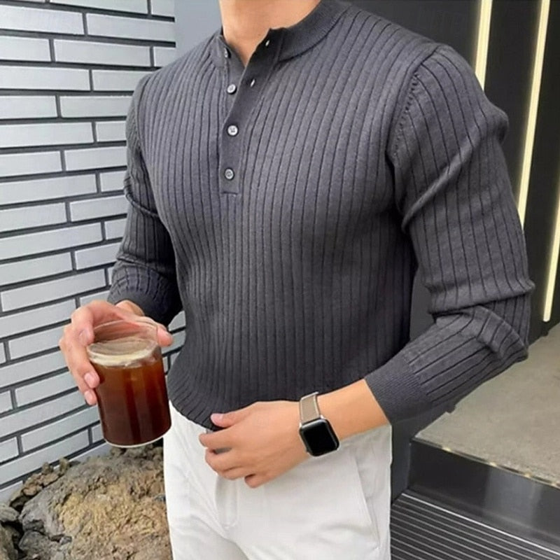 Melchior | Pull Côtelé Ajusté