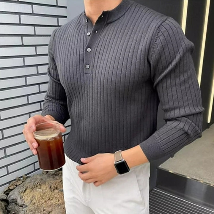 Melchior | Pull Côtelé Ajusté