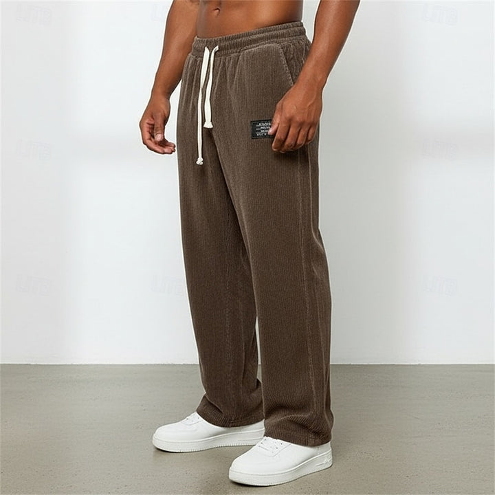 Alain | Pantalon Droit Décontracté