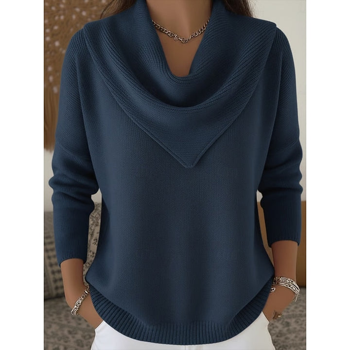 Astrid | Pull Élégant à Col Bénitier