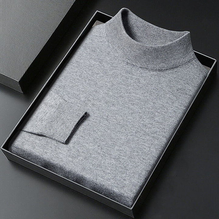 Dorian | Pull Col Montant Raffiné