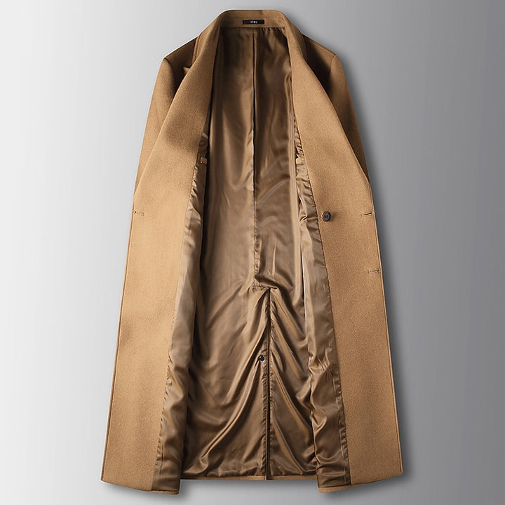 Séverin | Manteau Long Élégant Croisé