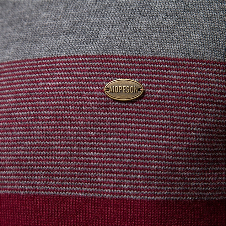 Yann | Pull Col Montant Zippé Raffiné
