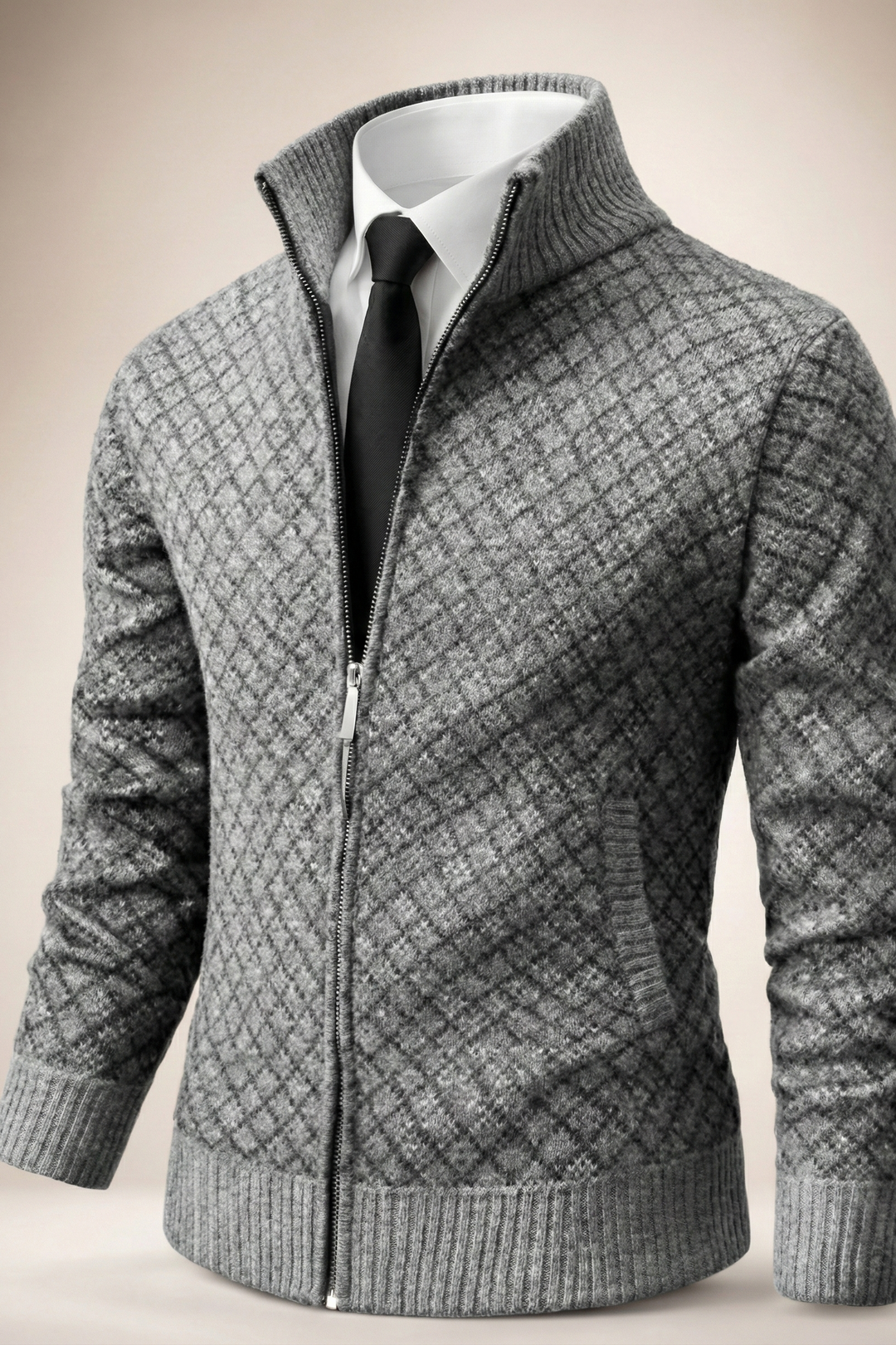 Rémy | Gilet Zippé Raffiné