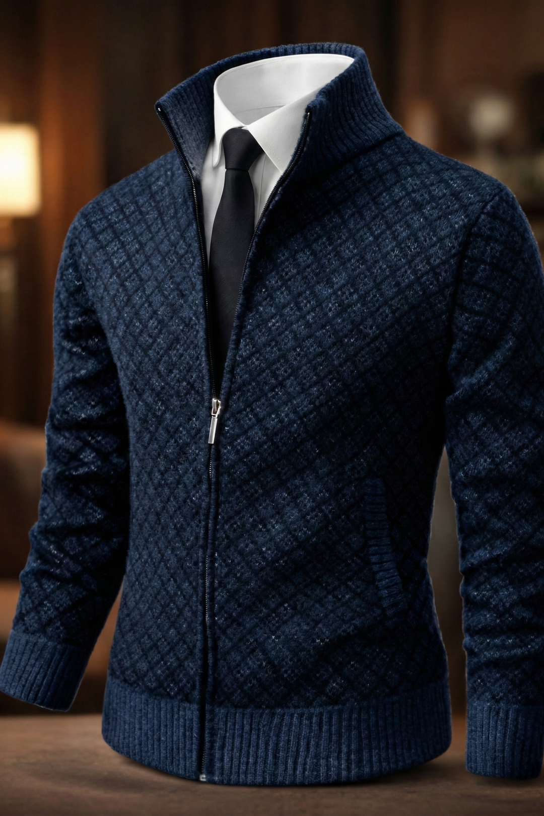 Rémy | Gilet Zippé Raffiné