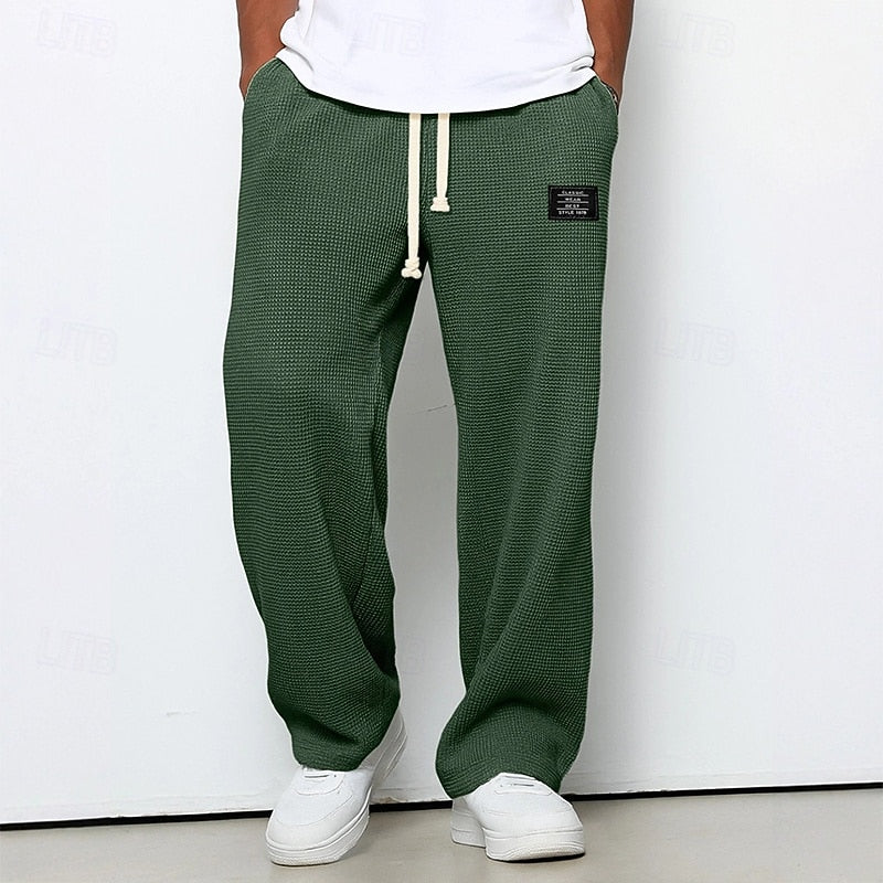 Gaston | Pantalon Ample Décontracté à Taille Élastiquée