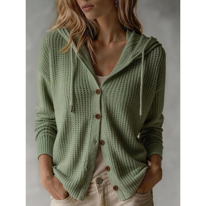 Philippine | Gilet Boutonné à Capuche