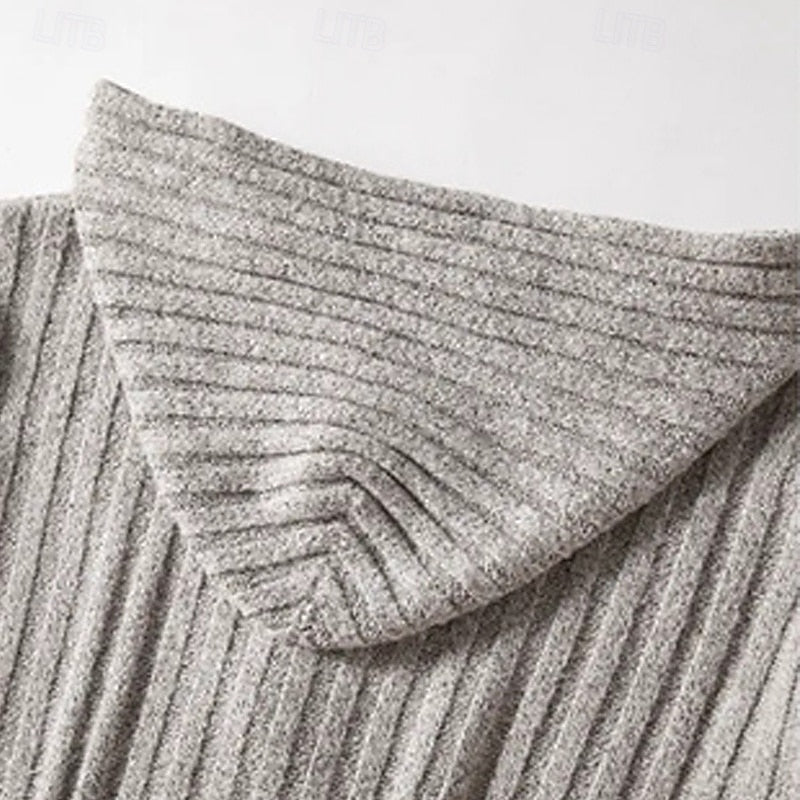 Isidore | Cardigan à Capuche Torsadé