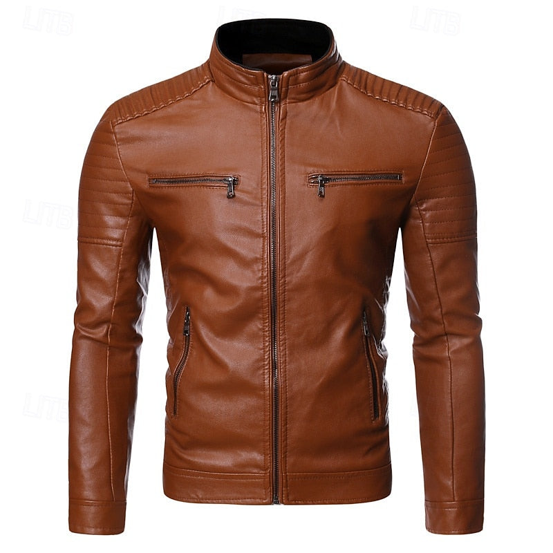 Éric | Blouson Col Montant Zippé