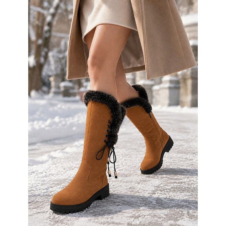 Ondine | Bottes Hautes d'Hiver Fourrées