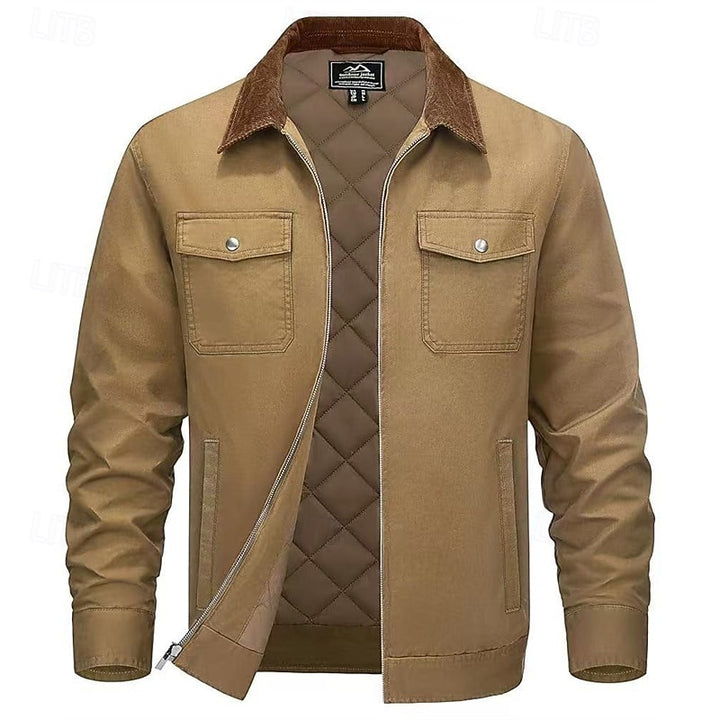 Gilbert | Veste Décontractée à Col Contrasté