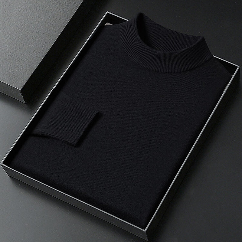 Dorian | Pull Col Montant Raffiné