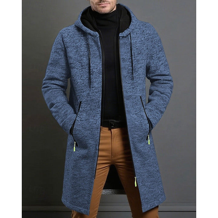 Anatole | Manteau Long à Capuche