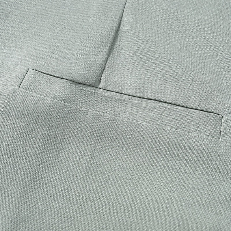 Henri | Veste Raffinée à Col Officier