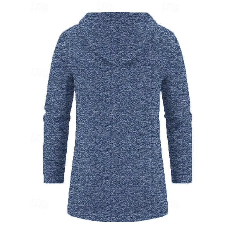 Anatole | Manteau Long à Capuche