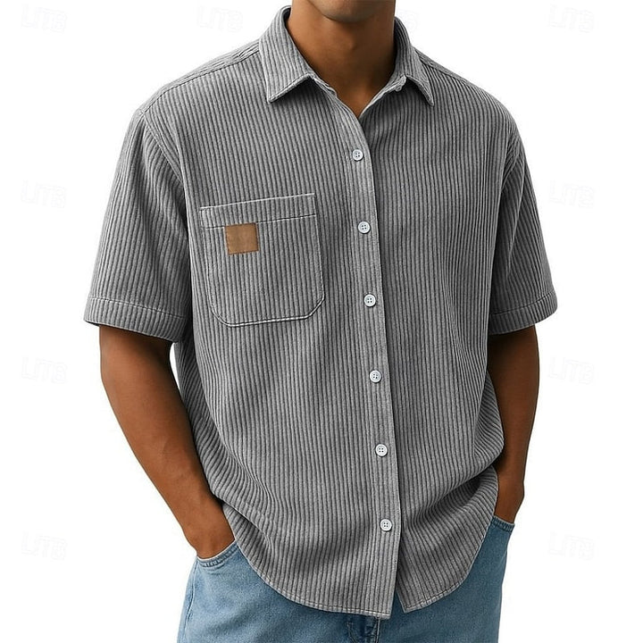 Yannick | Chemise Texturée Décontractée