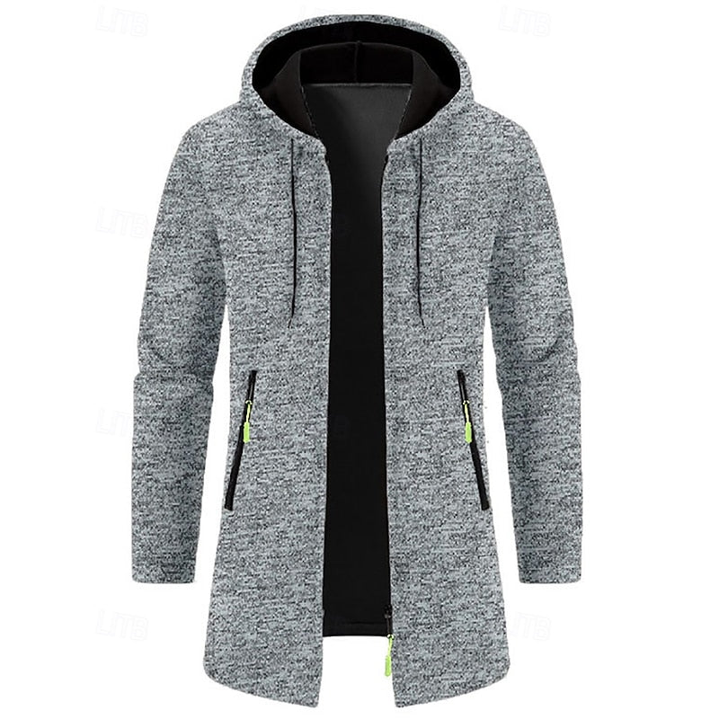 Anatole | Manteau Long à Capuche