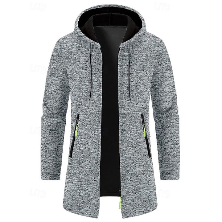 Anatole | Manteau Long à Capuche