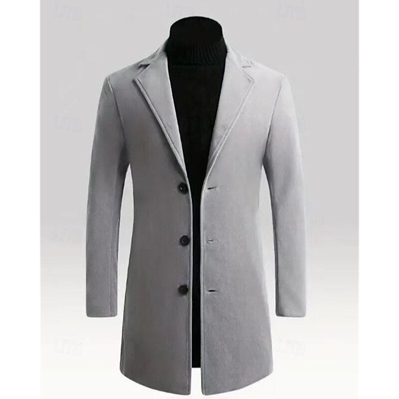 Ulysse | Manteau Long Élégant