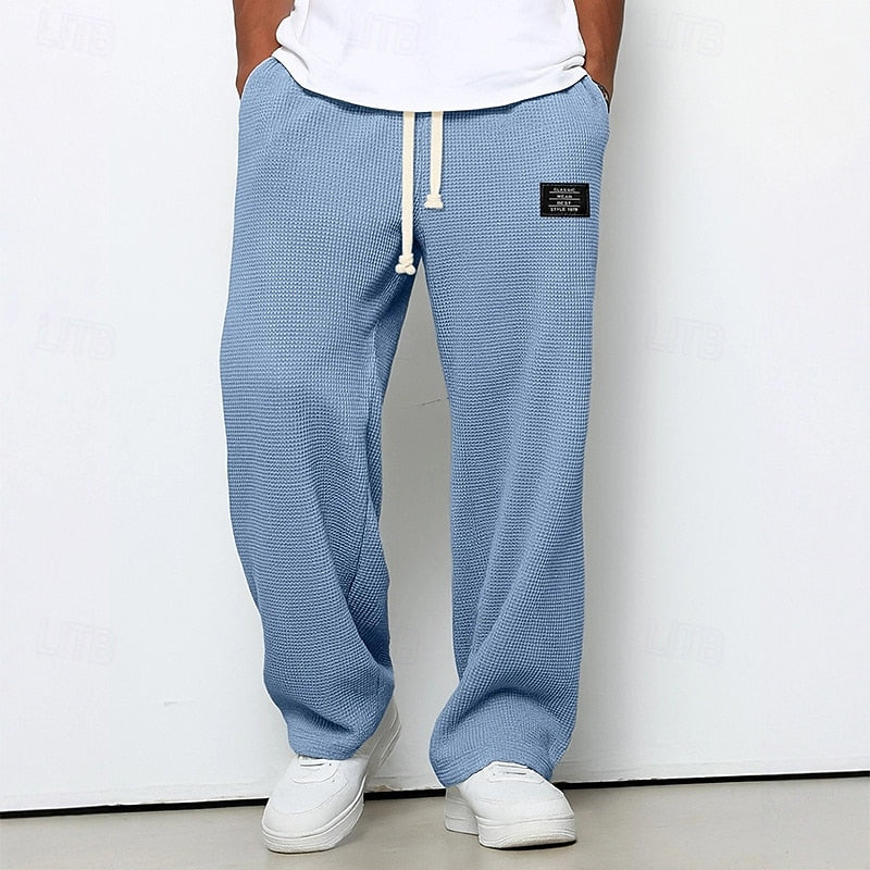 Gaston | Pantalon Ample Décontracté à Taille Élastiquée