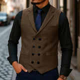 Ambroise | Gilet Croisé Raffiné