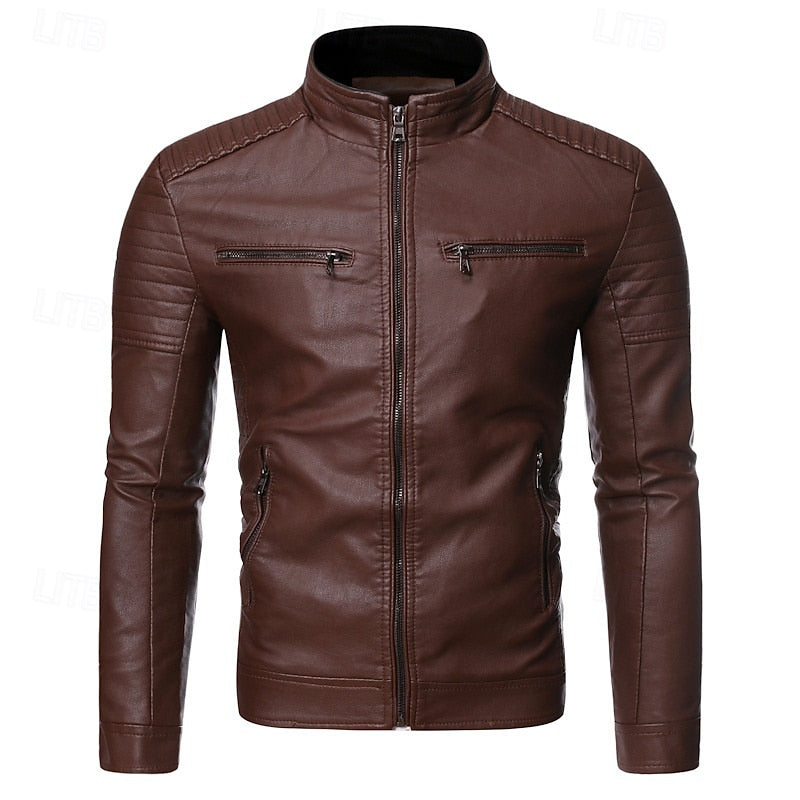 Éric | Blouson Col Montant Zippé