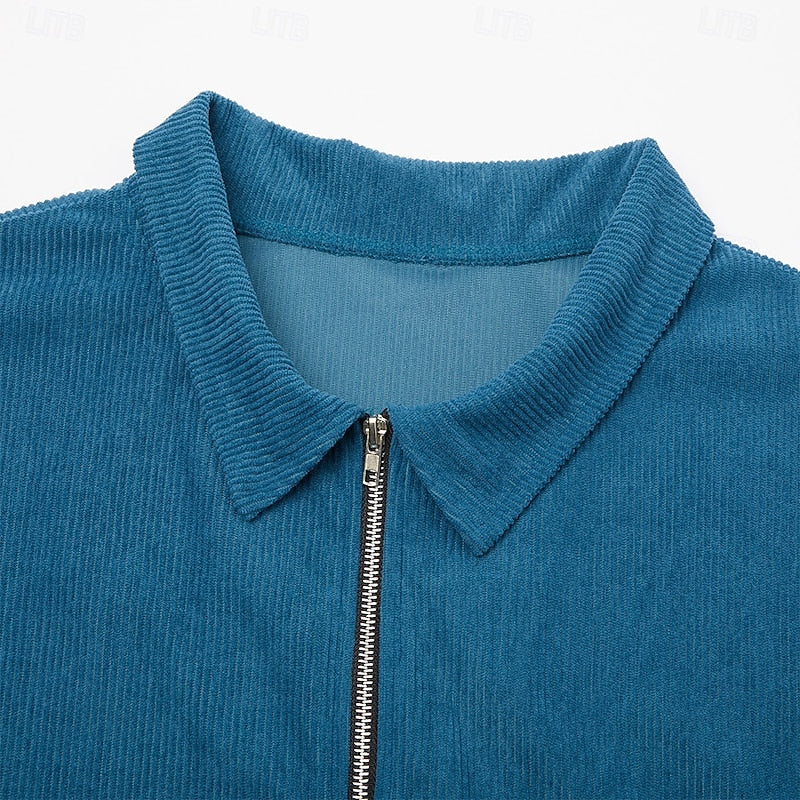 Franck | Veste Élégante à Col Chemise